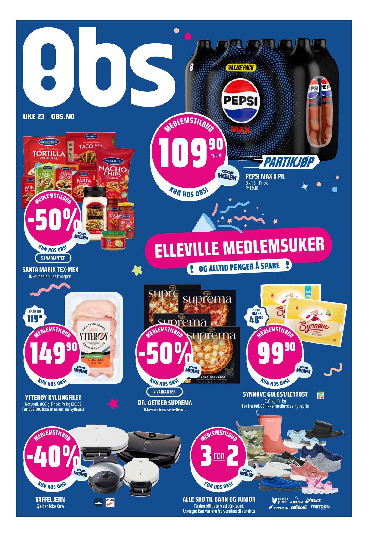 Se Coop Obs kundeavis for uge 22 på Tilbudsuken.no. Se gode tilbud på mange varer. Les kundeavisen her! Side 1