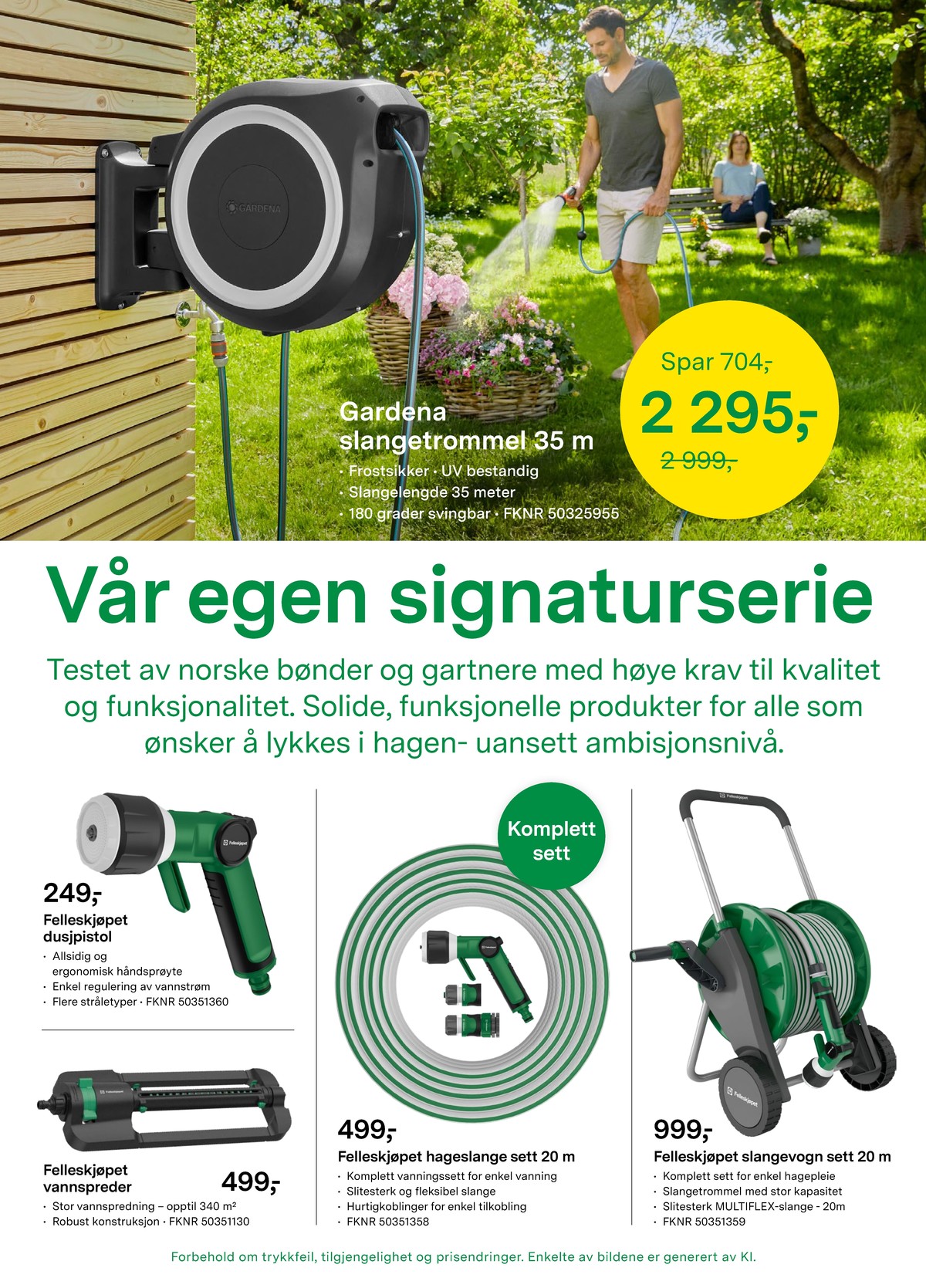 Se Felleskjøpet kundeavis for uge 22 på Tilbudsuken.no. Se gode tilbud på mange varer. Les kundeavisen her! Side 5