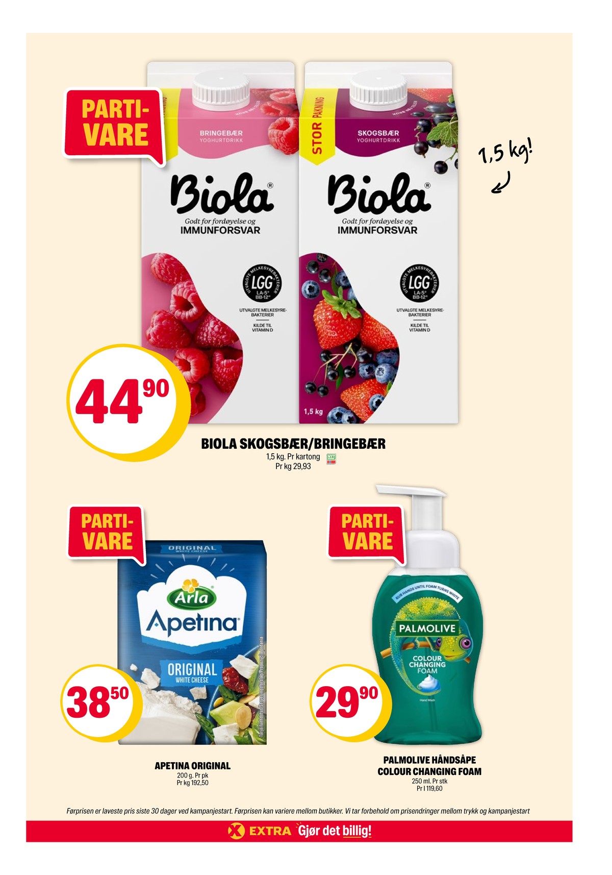 Se Coop Extra kundeavis for uge 23 på Tilbudsuken.no. Se gode tilbud på mange varer. Les kundeavisen her! Side 15