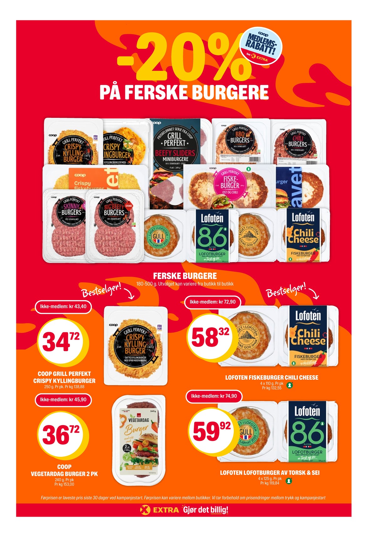 Se Coop Extra kundeavis for uge 23 på Tilbudsuken.no. Se gode tilbud på mange varer. Les kundeavisen her! Side 21