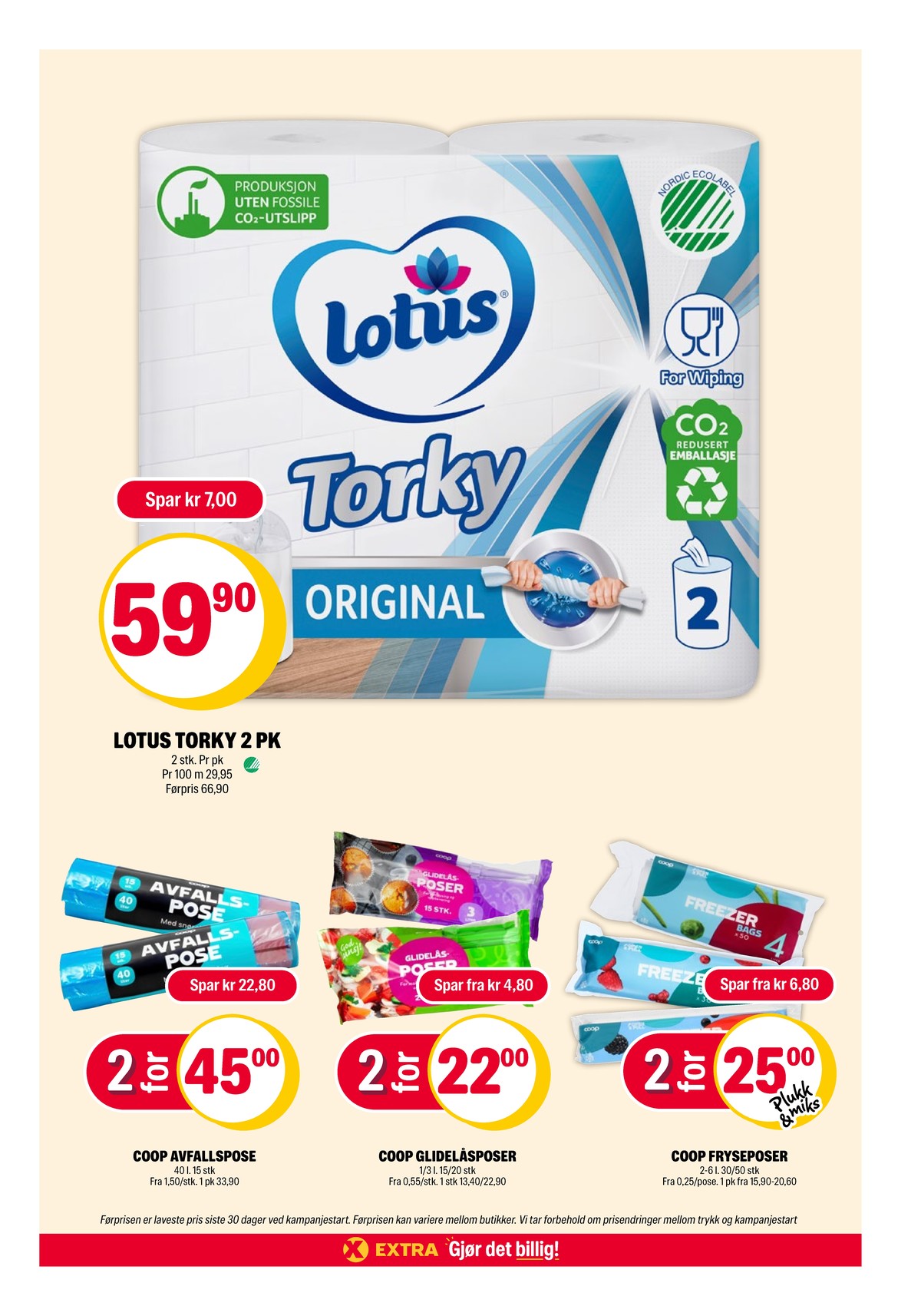 Se Coop Extra kundeavis for uge 23 på Tilbudsuken.no. Se gode tilbud på mange varer. Les kundeavisen her! Side 31