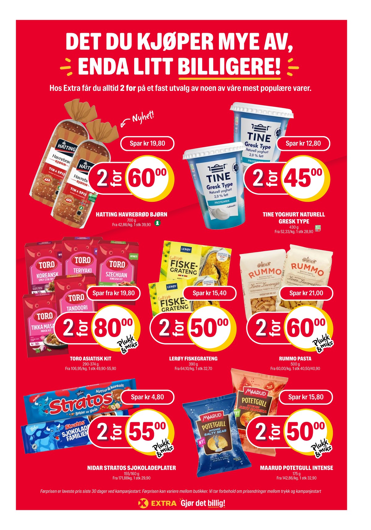 Se Coop Extra kundeavis for uge 23 på Tilbudsuken.no. Se gode tilbud på mange varer. Les kundeavisen her! Side 35