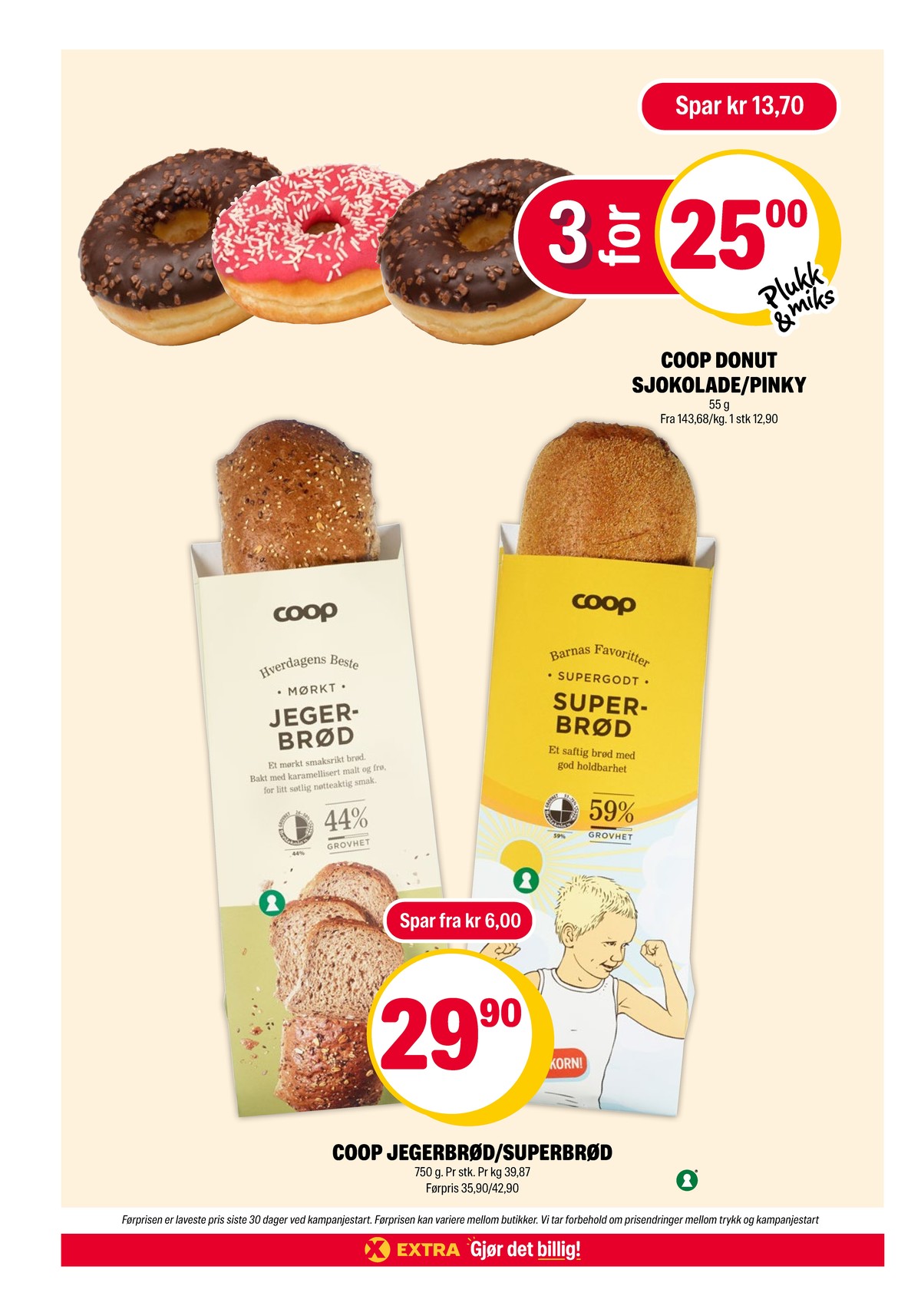 Se Coop Extra kundeavis for uge 23 på Tilbudsuken.no. Se gode tilbud på mange varer. Les kundeavisen her! Side 41