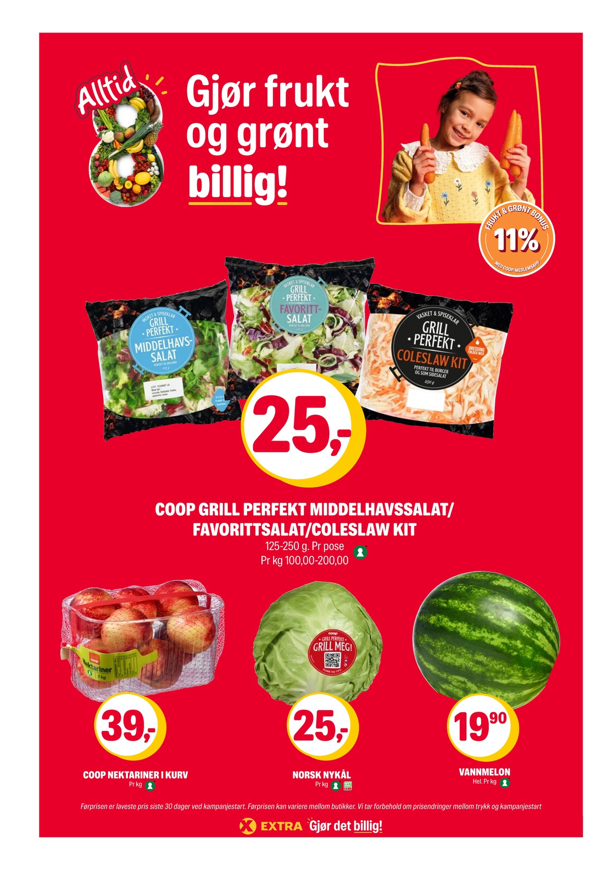 Se Coop Extra kundeavis for uge 23 på Tilbudsuken.no. Se gode tilbud på mange varer. Les kundeavisen her! Side 8