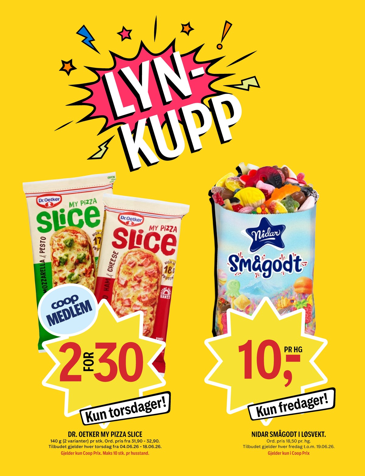 Se Coop Prix kundeavis for uge 23 på Tilbudsuken.no. Se gode tilbud på mange varer. Les kundeavisen her! Side 10