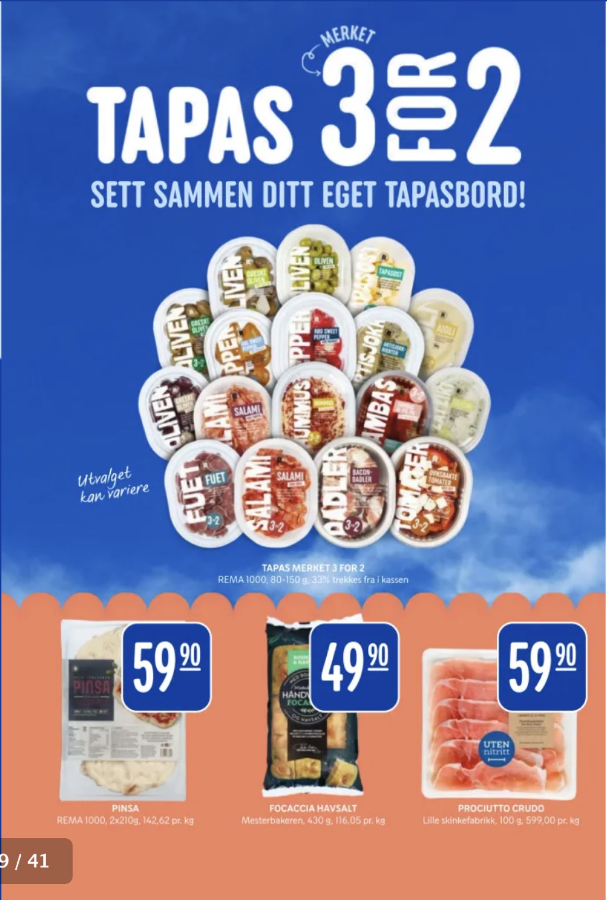 Se Rema 1000 kundeavis for uge 23 på Tilbudsuken.no. Se gode tilbud på mange varer. Les kundeavisen her! Side 19