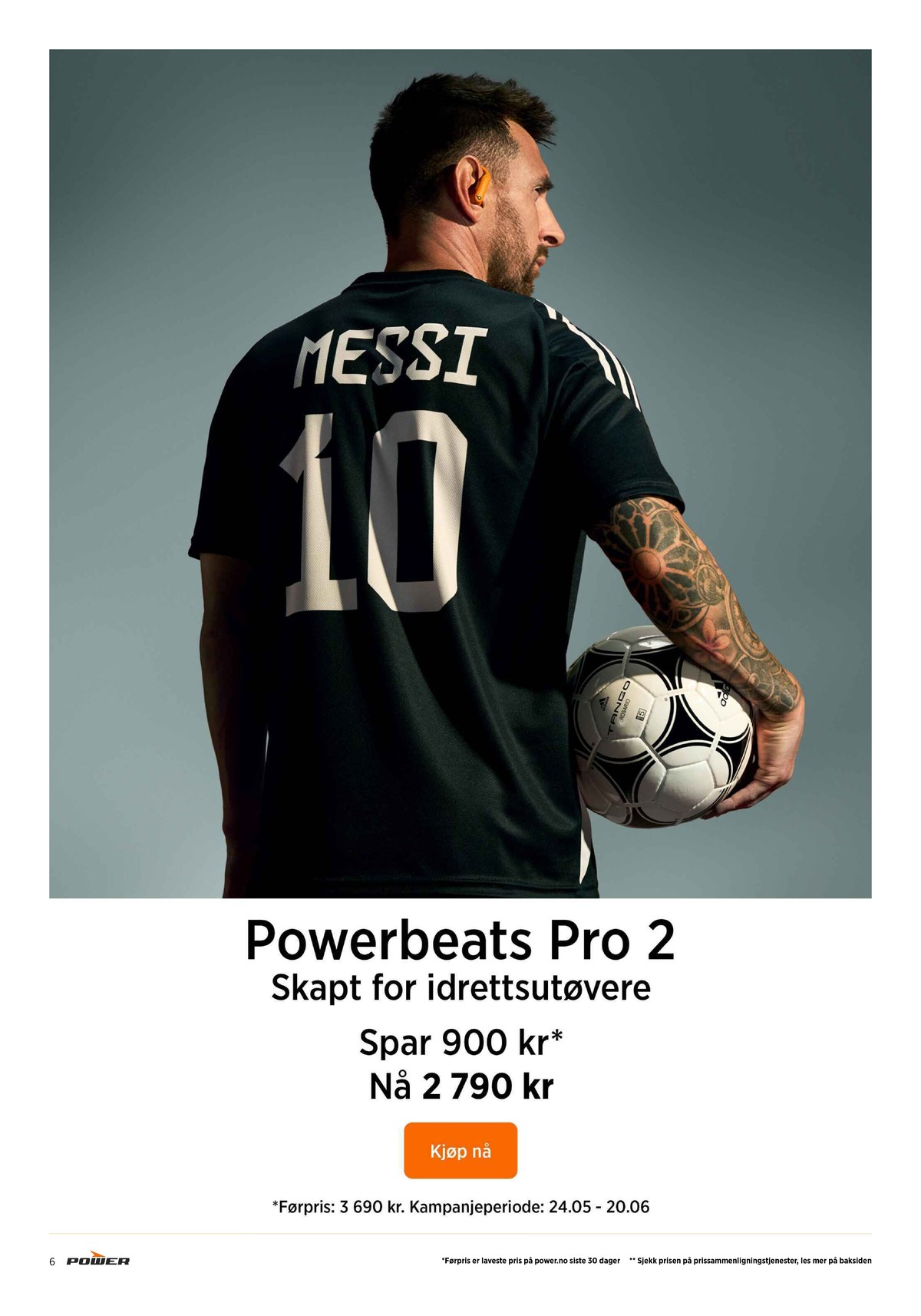 Se Power kundeavis for uge 23 på Tilbudsuken.no. Se gode tilbud på mange varer. Les kundeavisen her! Side 6