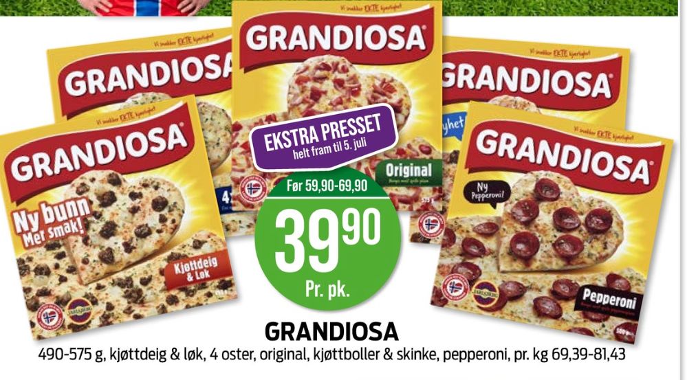 Grandiosa, Original Pizza