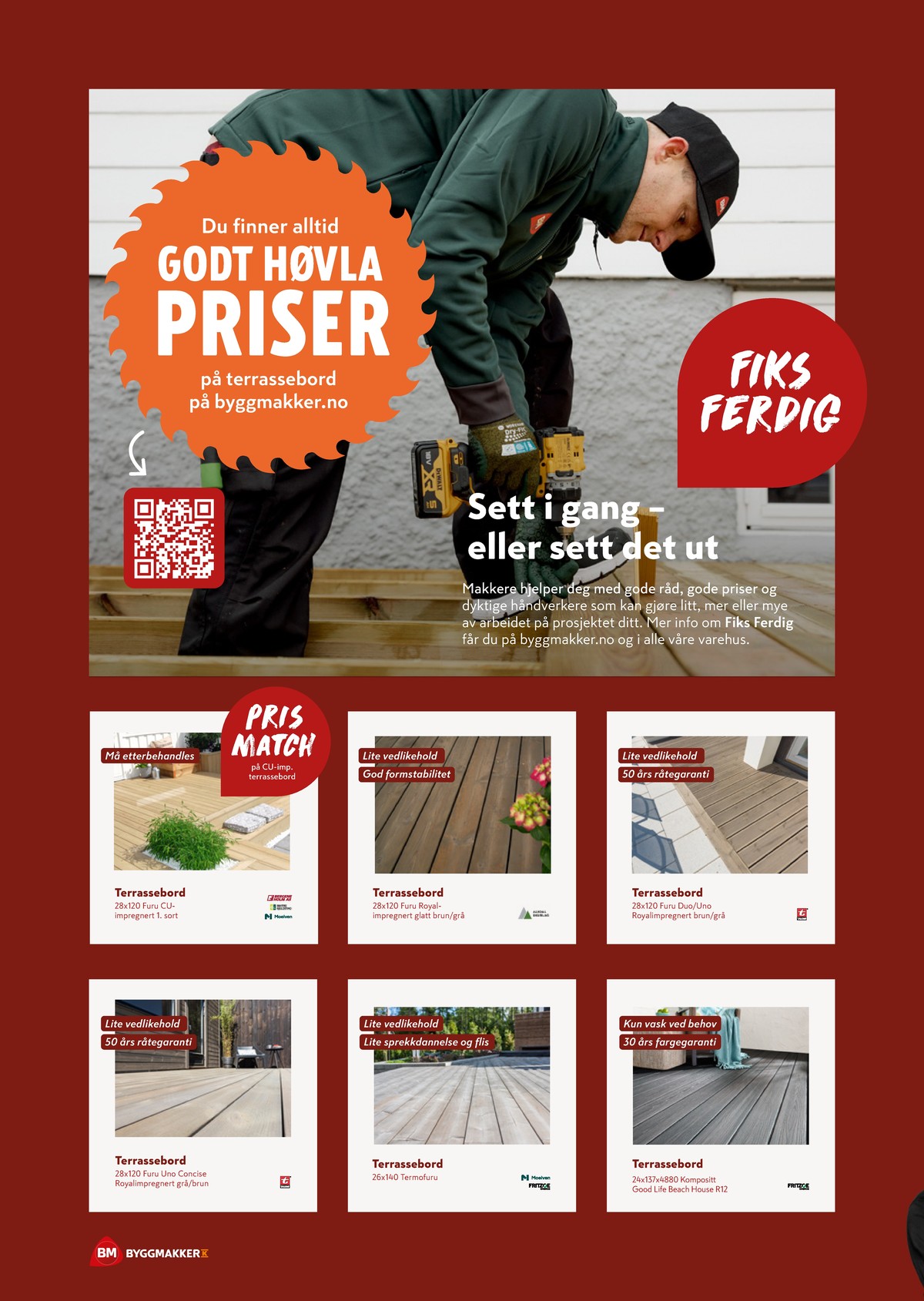 Se Byggmakker kundeavis for uge 24 på Tilbudsuken.no. Se gode tilbud på mange varer. Les kundeavisen her! Side 2