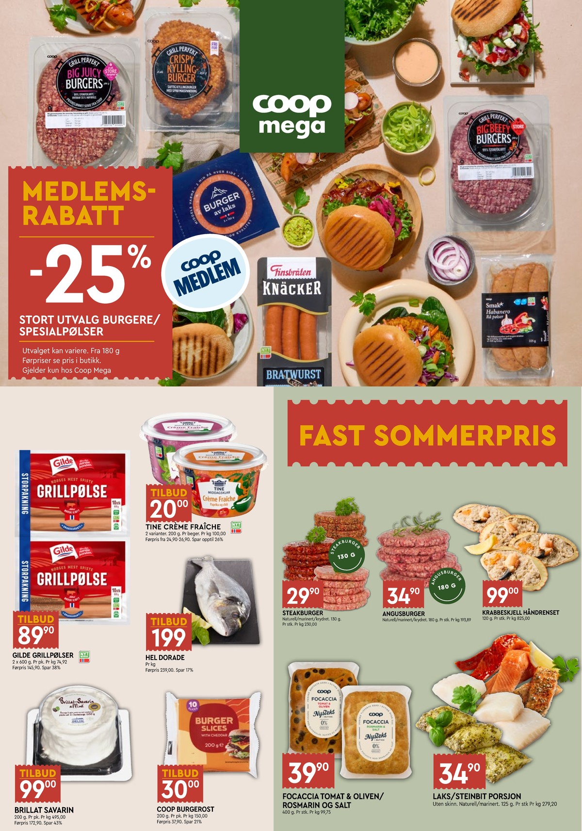Se Coop Mega kundeavis for uge 24 på Tilbudsuken.no. Se gode tilbud på mange varer. Les kundeavisen her! Side 12