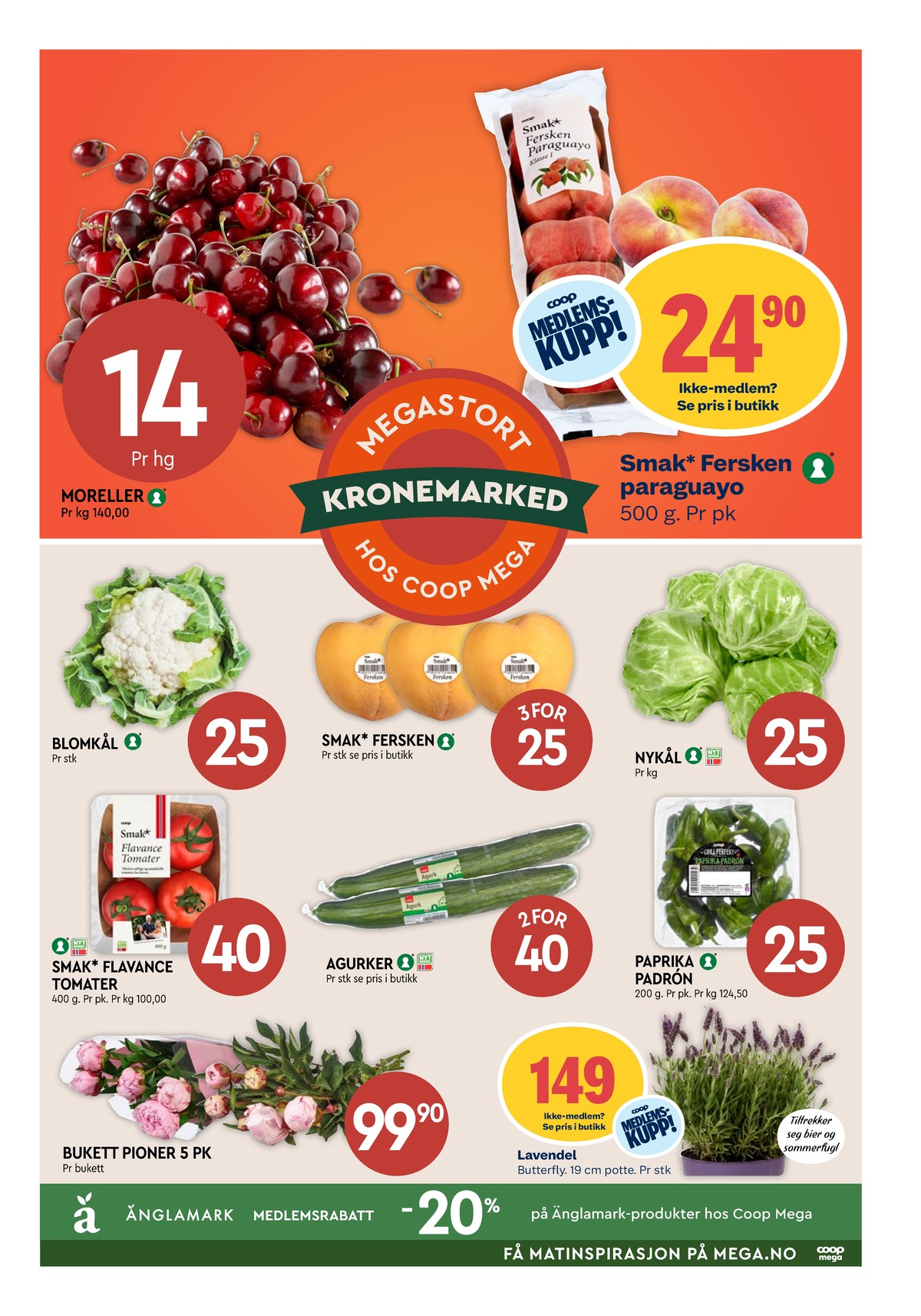 Se Coop Mega kundeavis for uge 24 på Tilbudsuken.no. Se gode tilbud på mange varer. Les kundeavisen her! Side 7