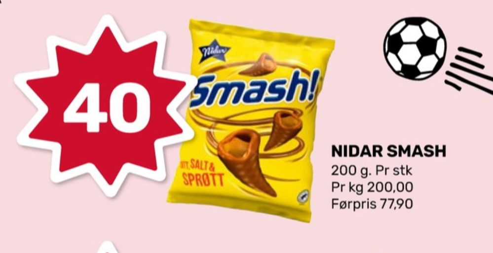 Nidar Smash!, Sjokoladepose