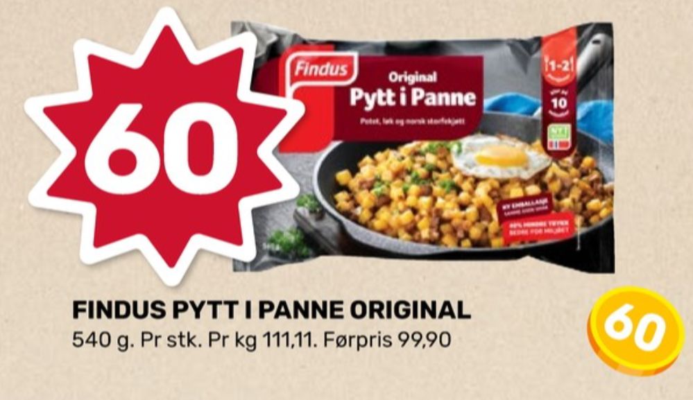 Findus, Pytt i Panne