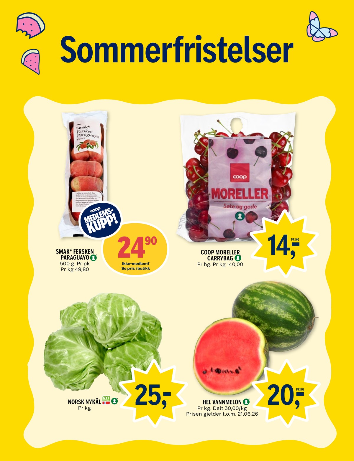 Se Coop Prix kundeavis for uke 24 på Tilbudsuken.no. Se gode tilbud på mange varer, f.eks. paraguayos smak eller moreller coop. Les kundeavisen her! Side 7