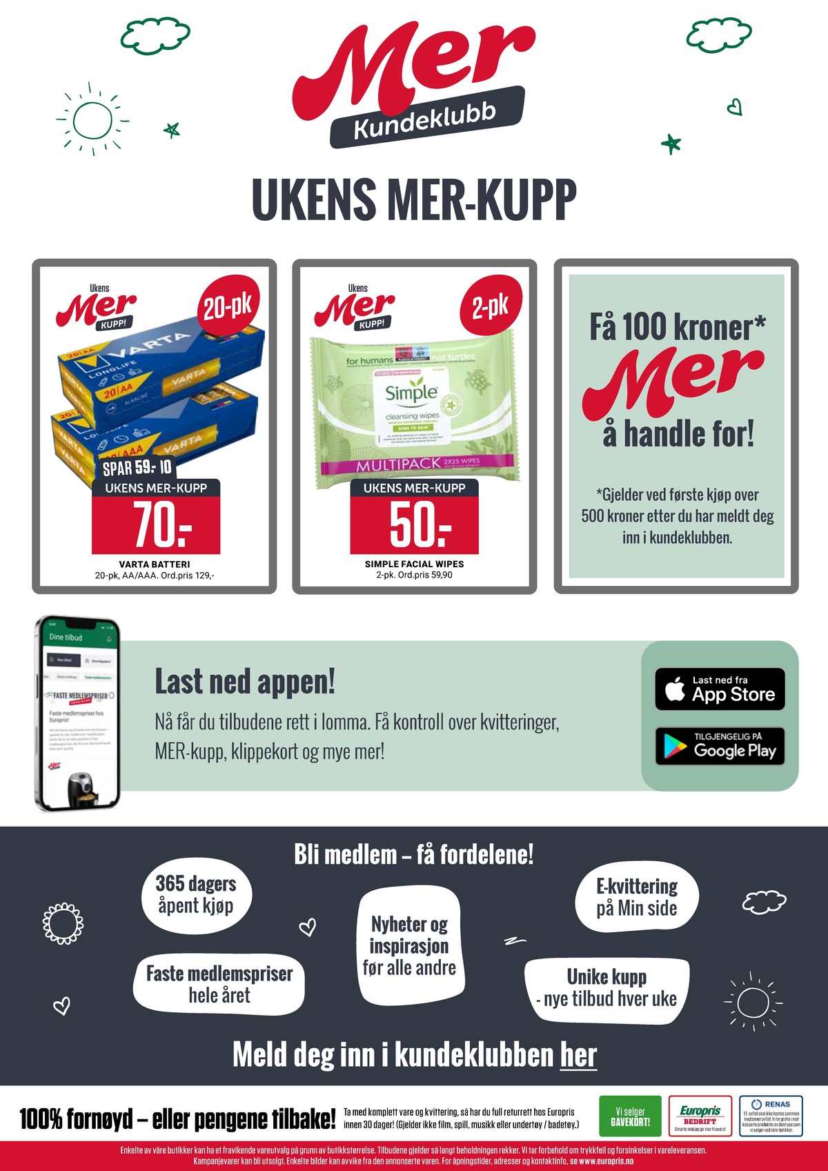 Se Europris kundeavis for uge 24 på Tilbudsuken.no. Se gode tilbud på mange varer. Les kundeavisen her! Side 15