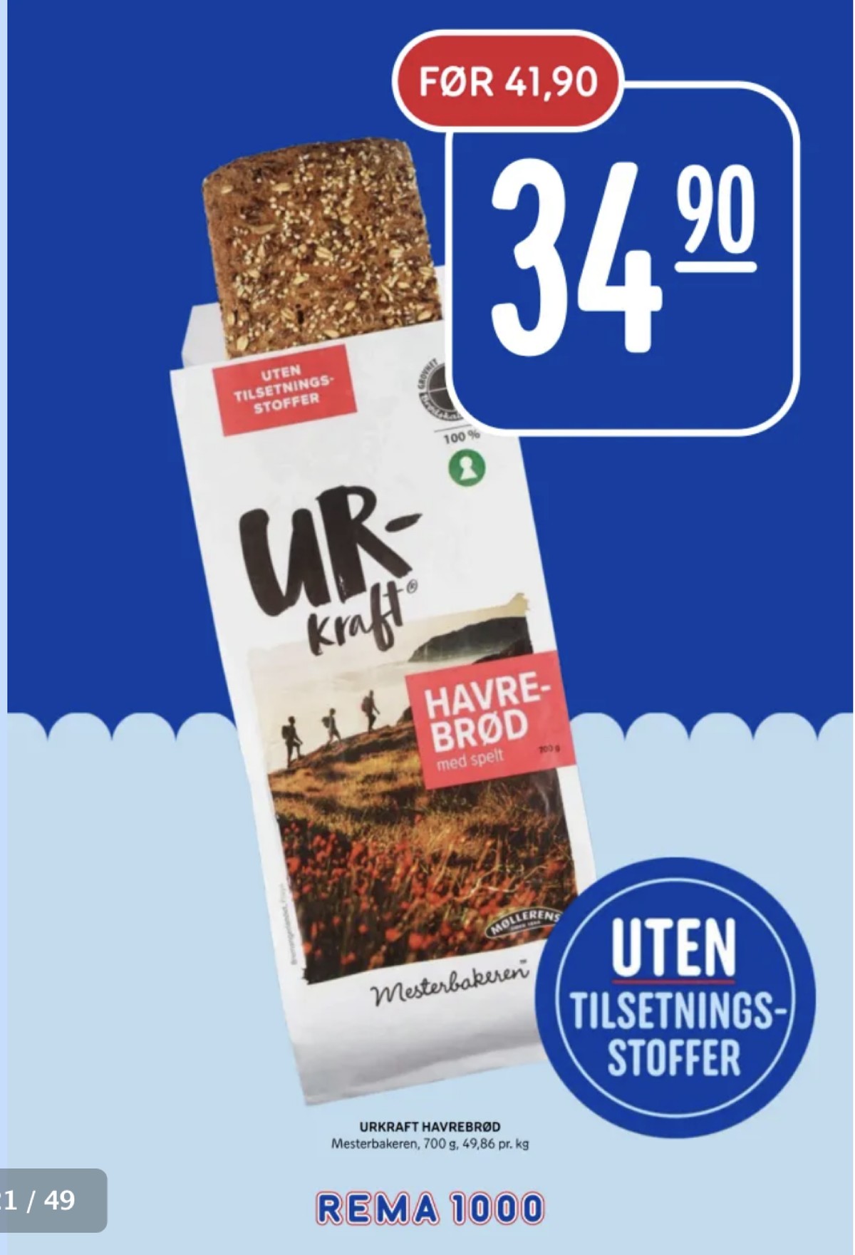 Se Rema 1000 kundeavis for uge 24 på Tilbudsuken.no. Se gode tilbud på mange varer. Les kundeavisen her! Side 21