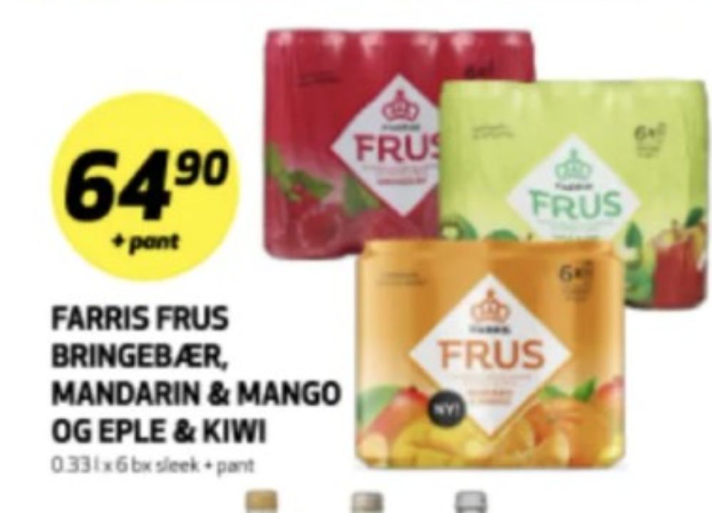Farris Frus, Mineralvann 6 pk.