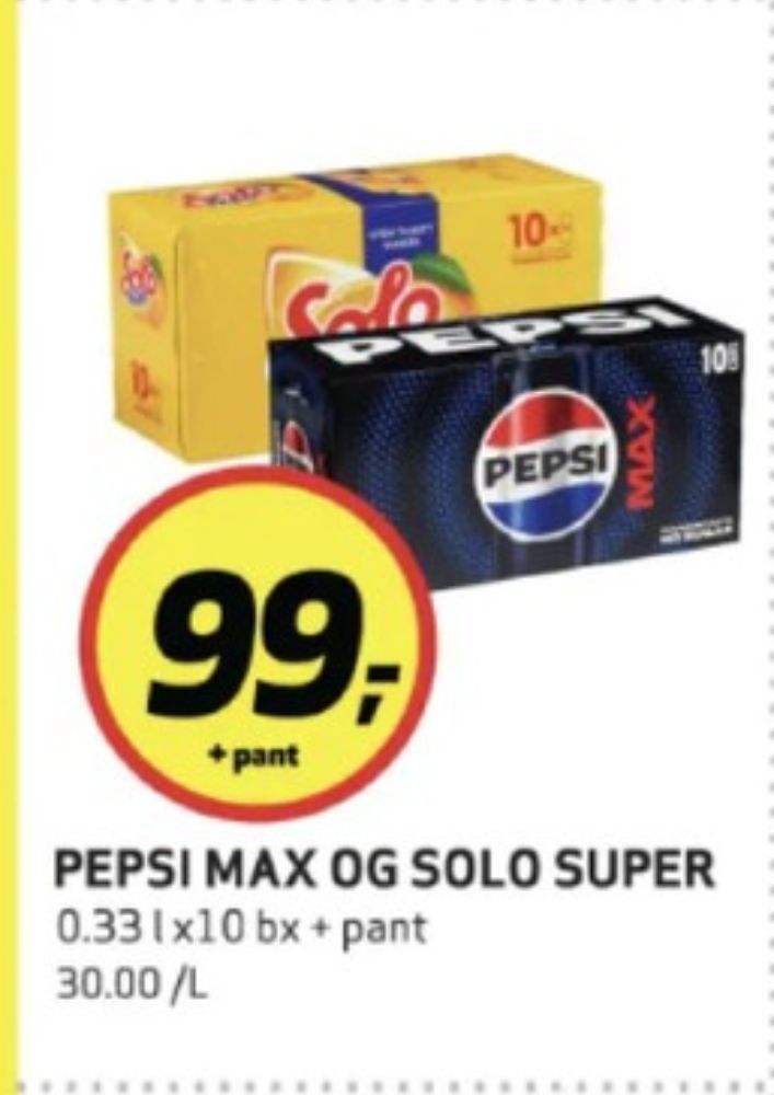 Pepsi Max, Pepsi Max 10 pk.