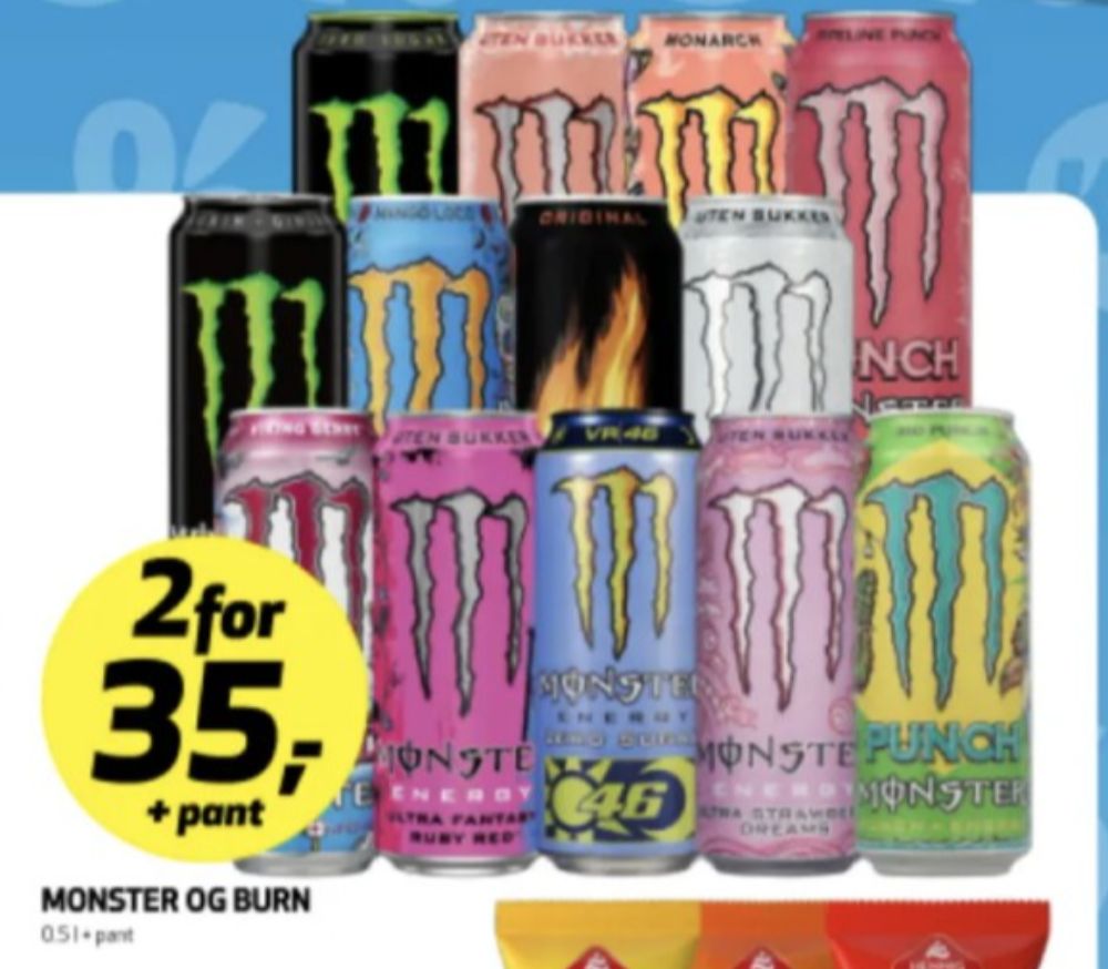 Burn, Energidrikk