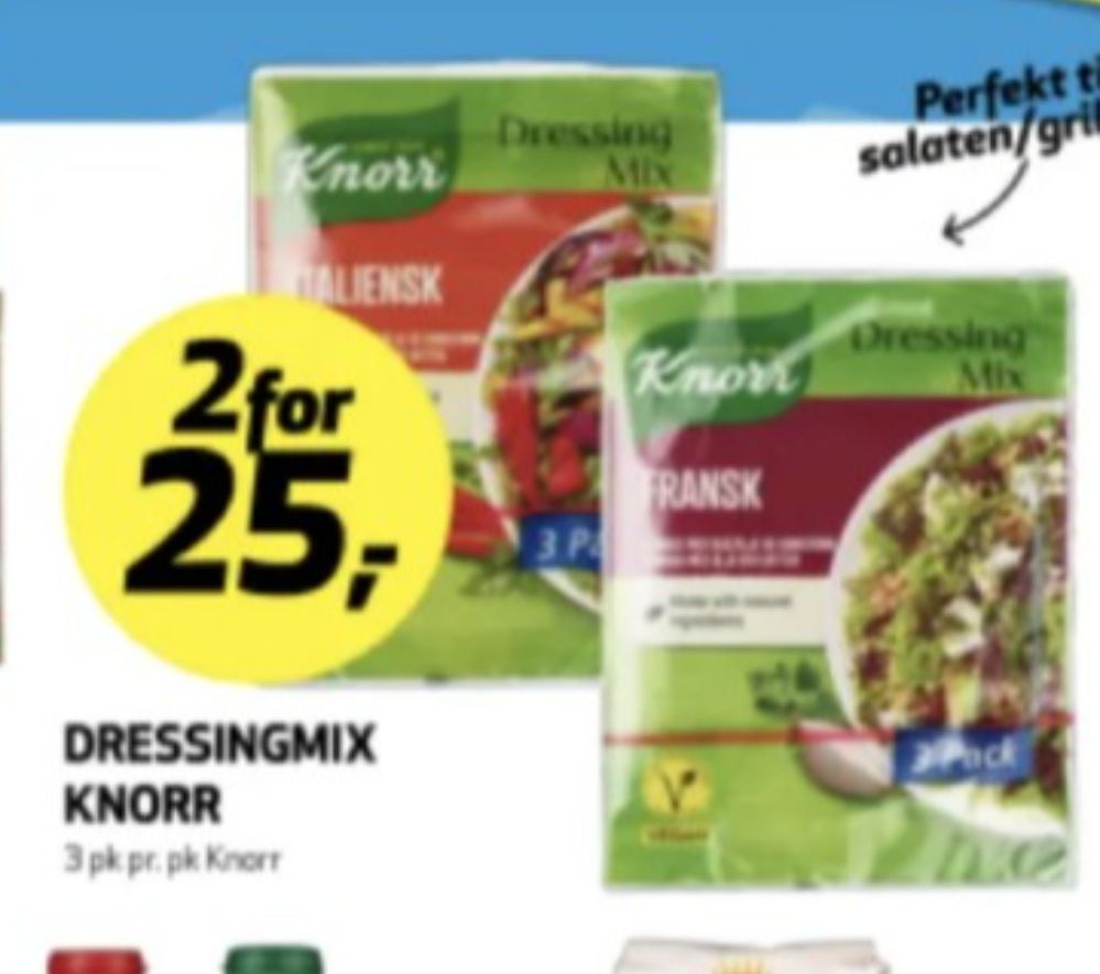 Knorr, Dressingmiks