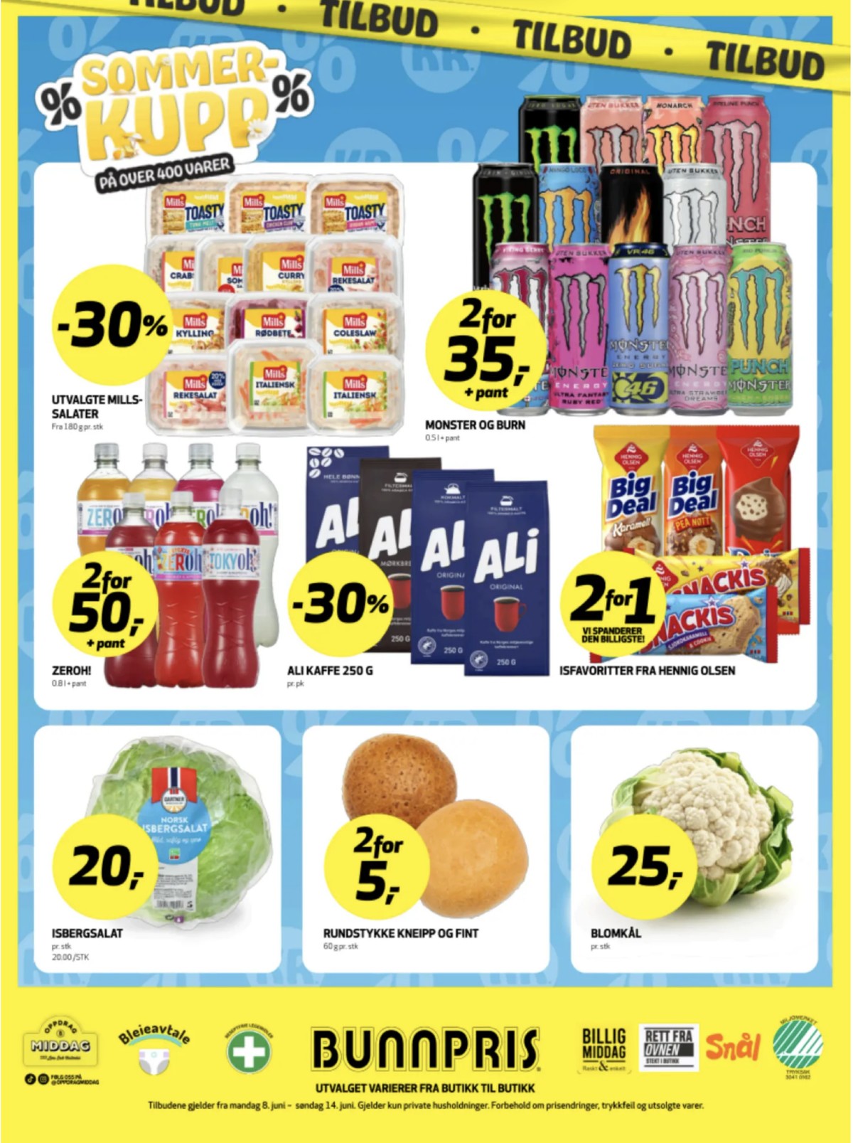 Se Bunnpris kundeavis for uge 24 på Tilbudsuken.no. Se gode tilbud på mange varer. Les kundeavisen her! Side 28