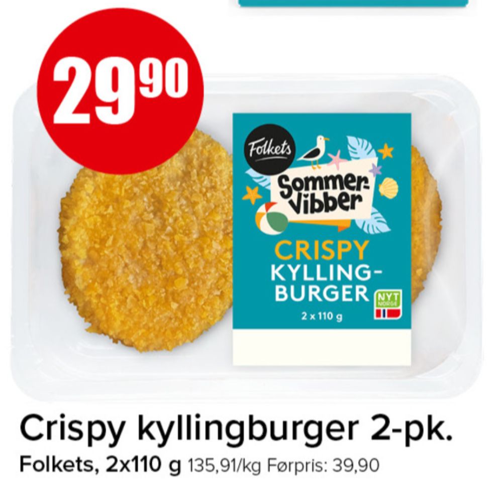 Folkets, Kyllingburger
