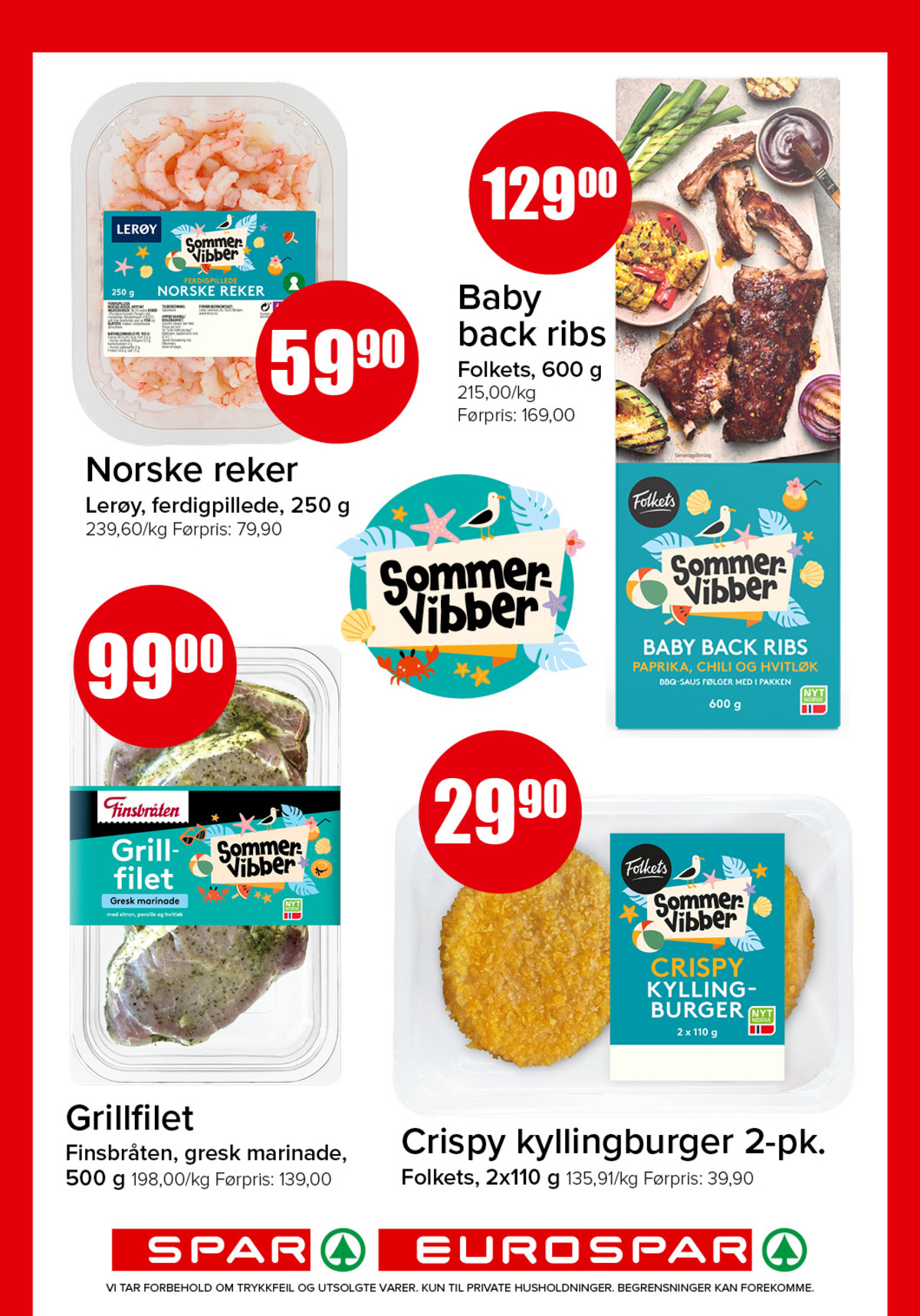 Se Spar - Eurospar kundeavis for uke 24 på Tilbudsuken.no. Se gode tilbud på mange varer, f.eks. reker lerøy eller ribbe folkets. Les kundeavisen her! Side 6