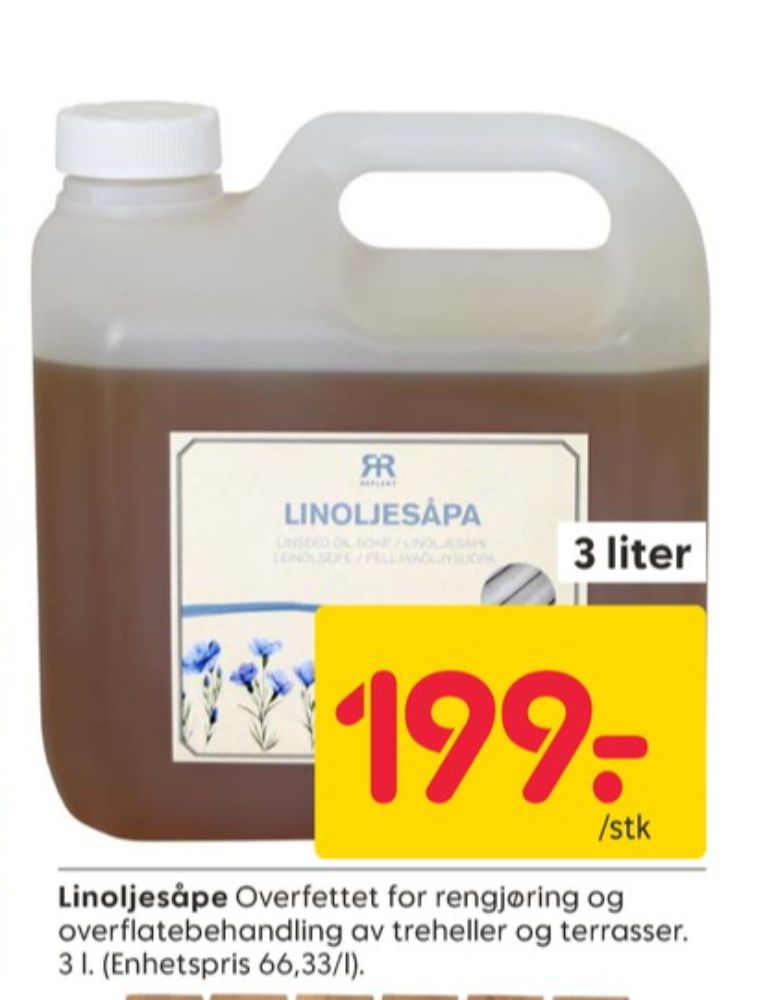 Nyans, Linoljesåpe