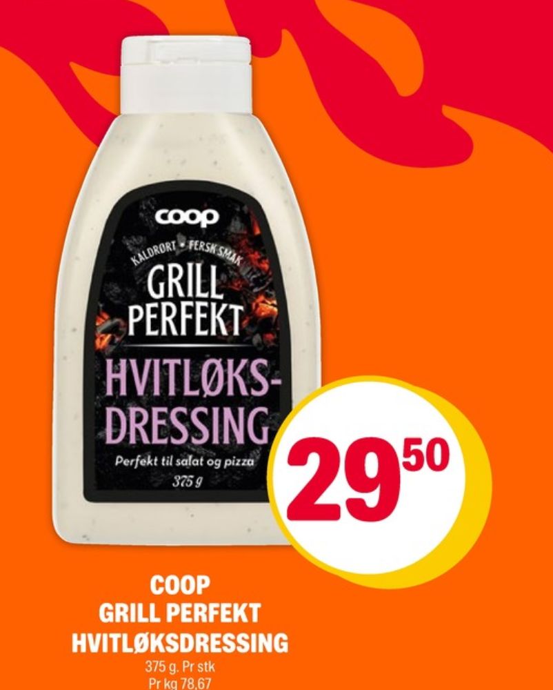 Coop, Hvitløkdressing