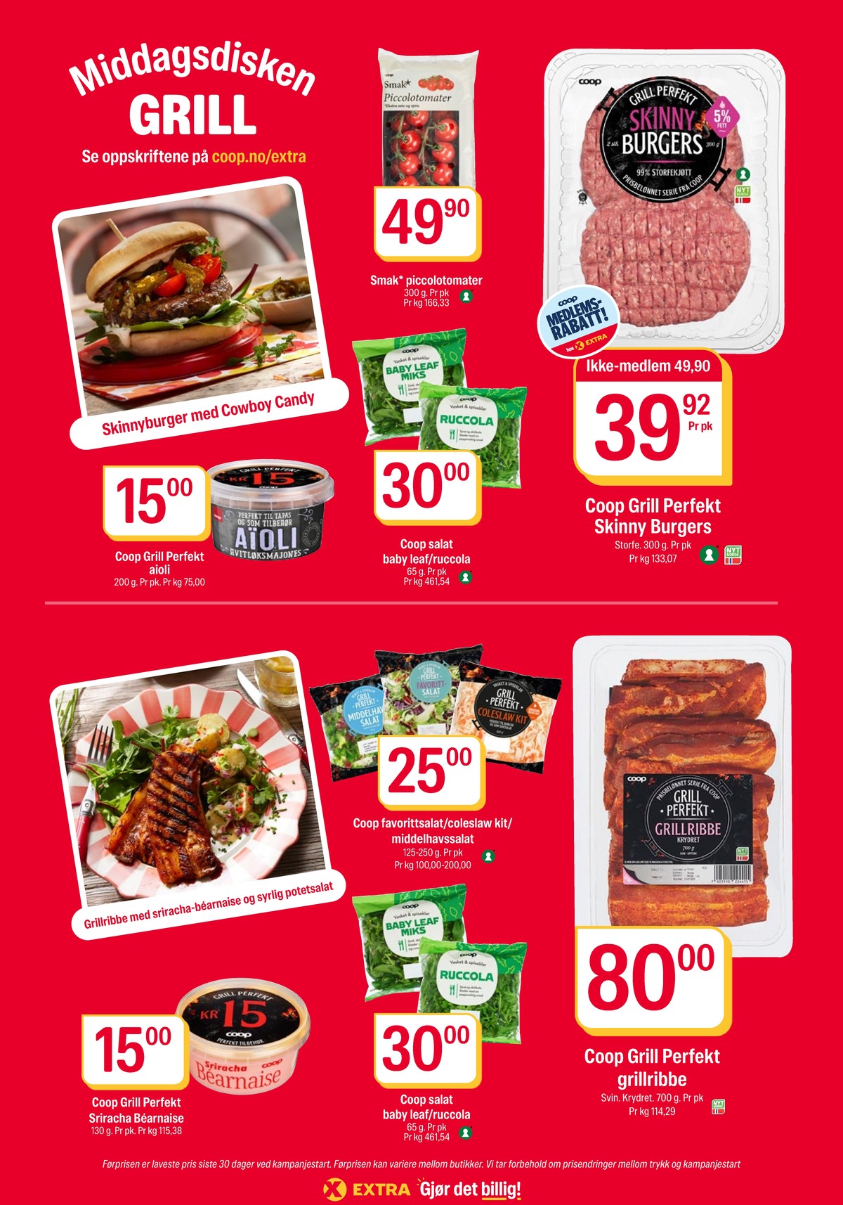 Se Coop Extra kundeavis for uke 24 på Tilbudsuken.no. Se gode tilbud på mange varer, f.eks. hamburger coop eller tomater smak. Les kundeavisen her! Side 17