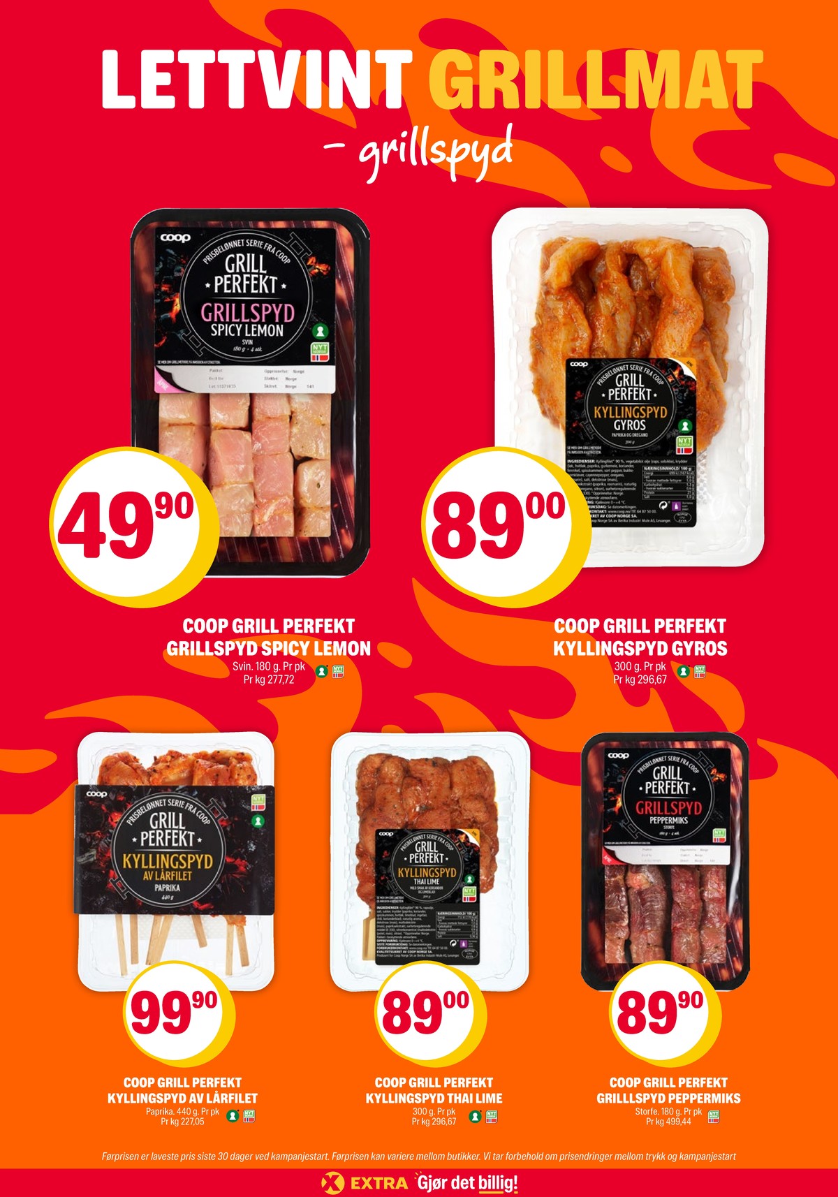Se Coop Extra kundeavis for uke 24 på Tilbudsuken.no. Se gode tilbud på mange varer, f.eks. grillspyd coop eller kyllingspyd coop. Les kundeavisen her! Side 20