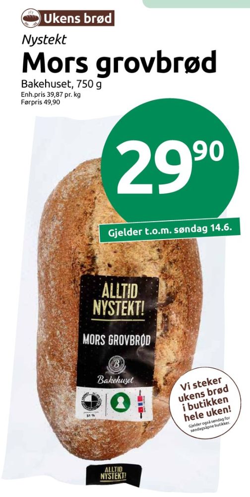 Bakehuset, Mors Grovbrød