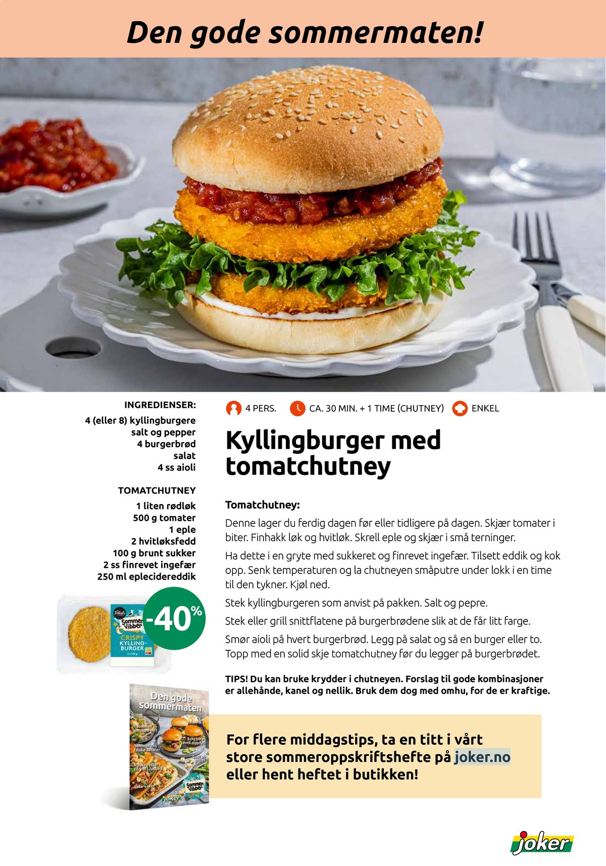 Se Joker kundeavis for uge 24 på Tilbudsuken.no. Se gode tilbud på mange varer. Les kundeavisen her! Side 21