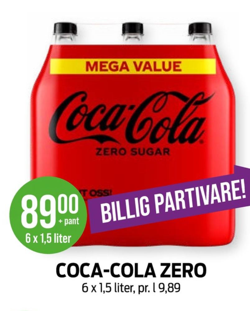 Coca-Cola Zero, Coca Cola Zero 6 pk.