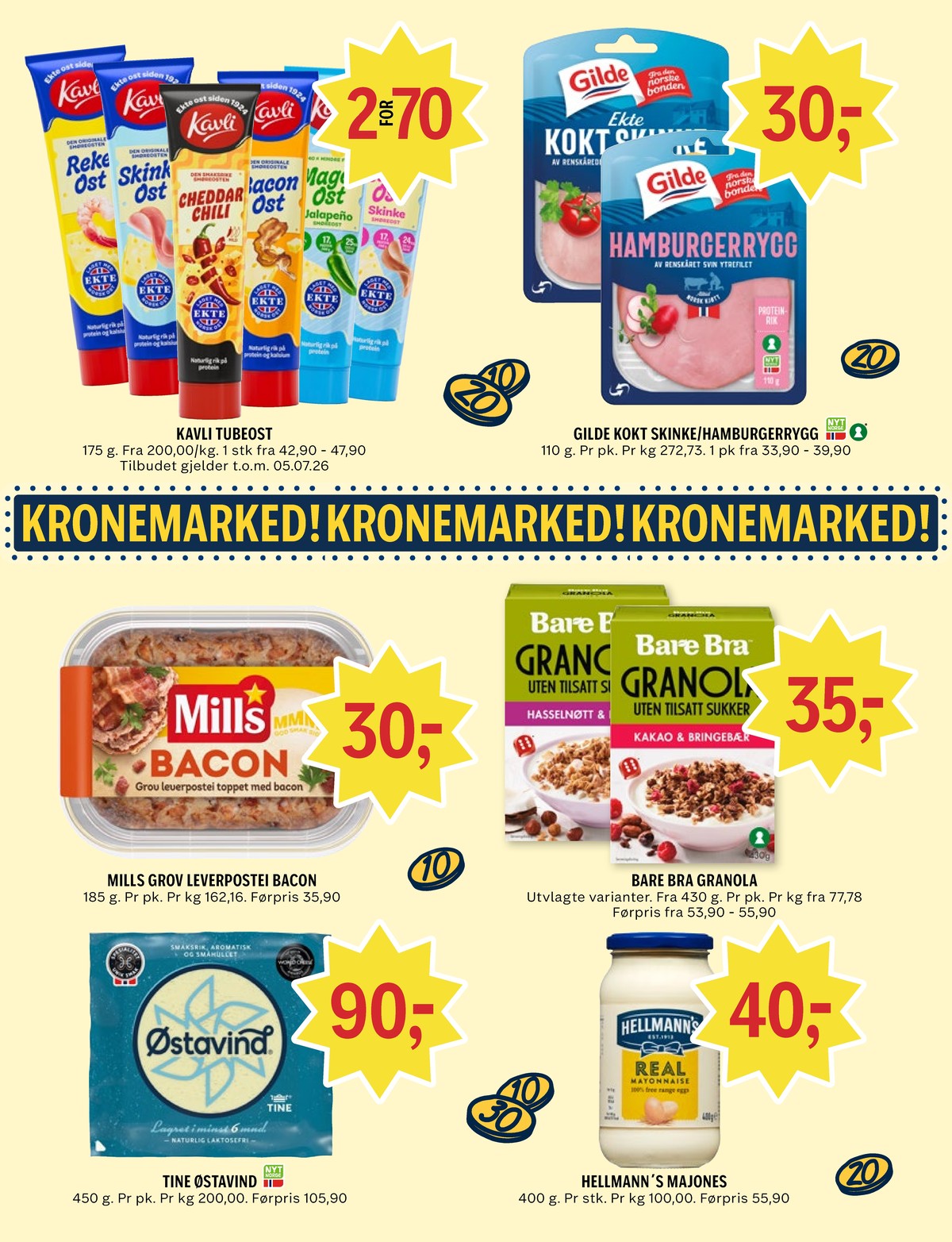 Se Coop Prix kundeavis for uge 24 på Tilbudsuken.no. Se gode tilbud på mange varer. Les kundeavisen her! Side 5
