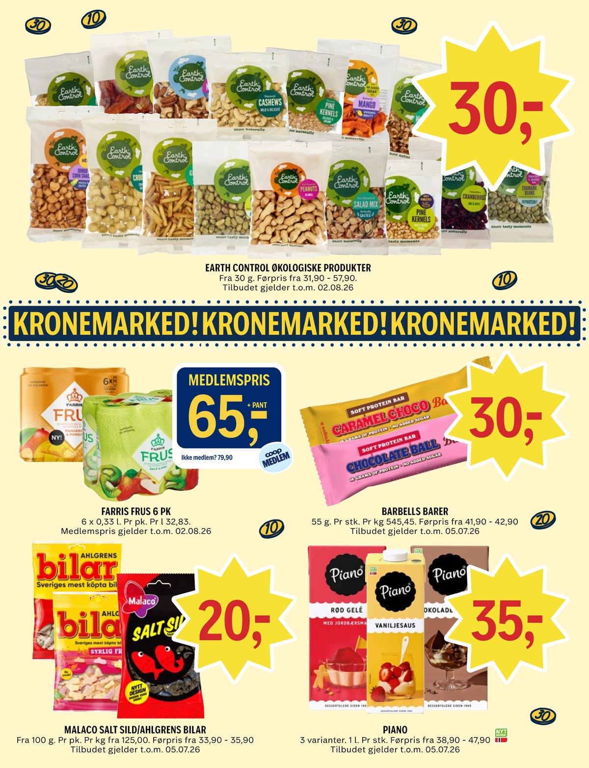 Se Coop Prix kundeavis for uge 24 på Tilbudsuken.no. Se gode tilbud på mange varer. Les kundeavisen her! Side 10