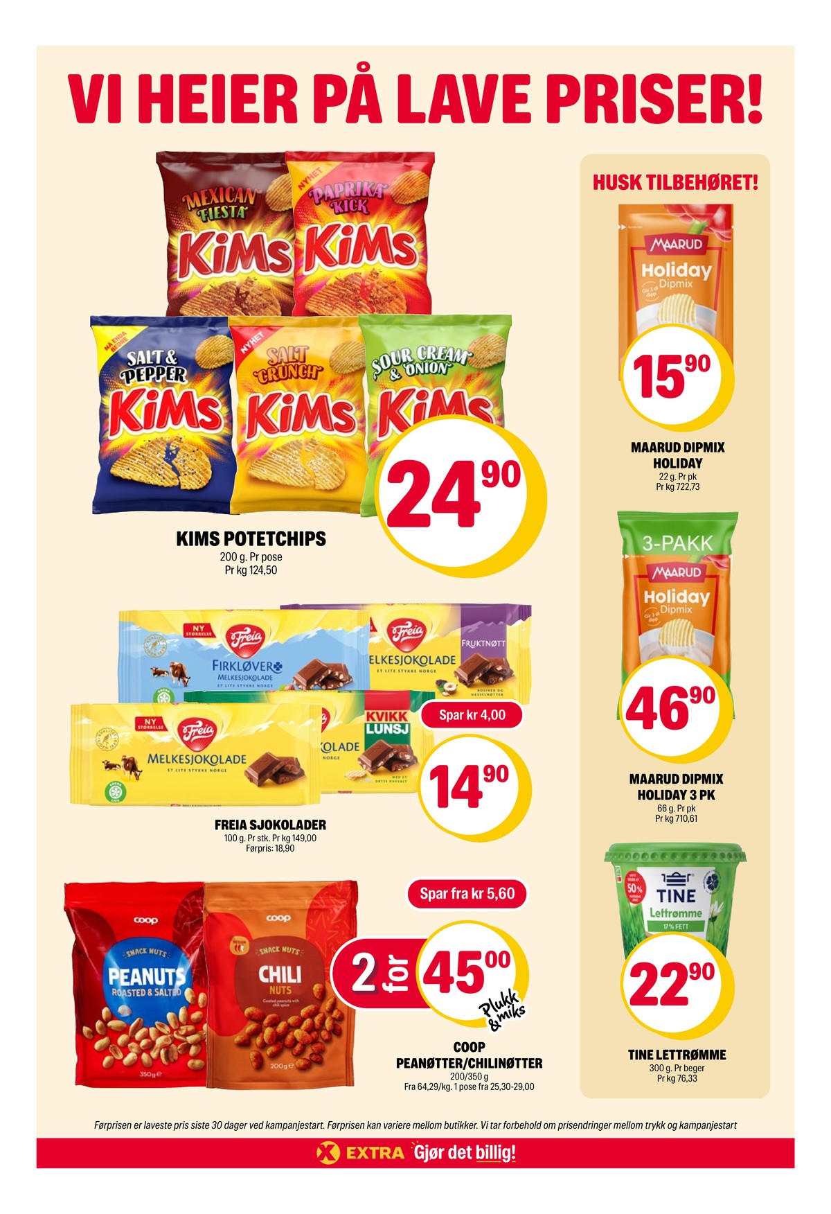 Se Coop Extra kundeavis for uge 24 på Tilbudsuken.no. Se gode tilbud på mange varer. Les kundeavisen her! Side 5