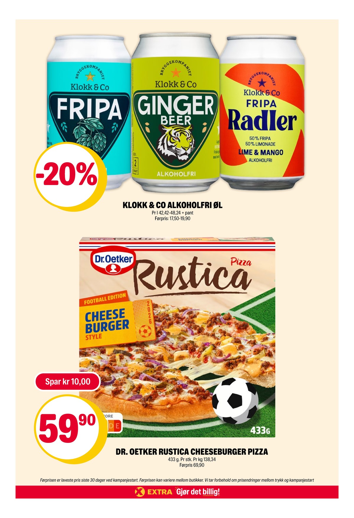 Se Coop Extra kundeavis for uge 24 på Tilbudsuken.no. Se gode tilbud på mange varer. Les kundeavisen her! Side 6