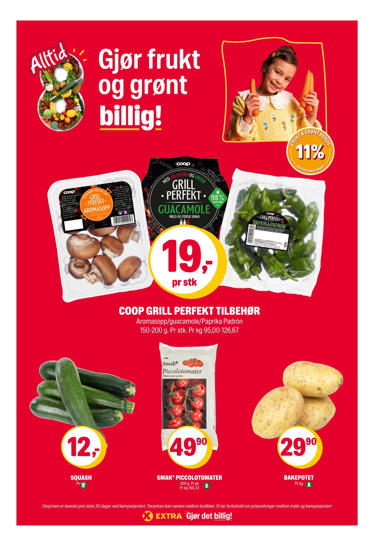 Se Coop Extra kundeavis for uge 24 på Tilbudsuken.no. Se gode tilbud på mange varer. Les kundeavisen her! Side 9