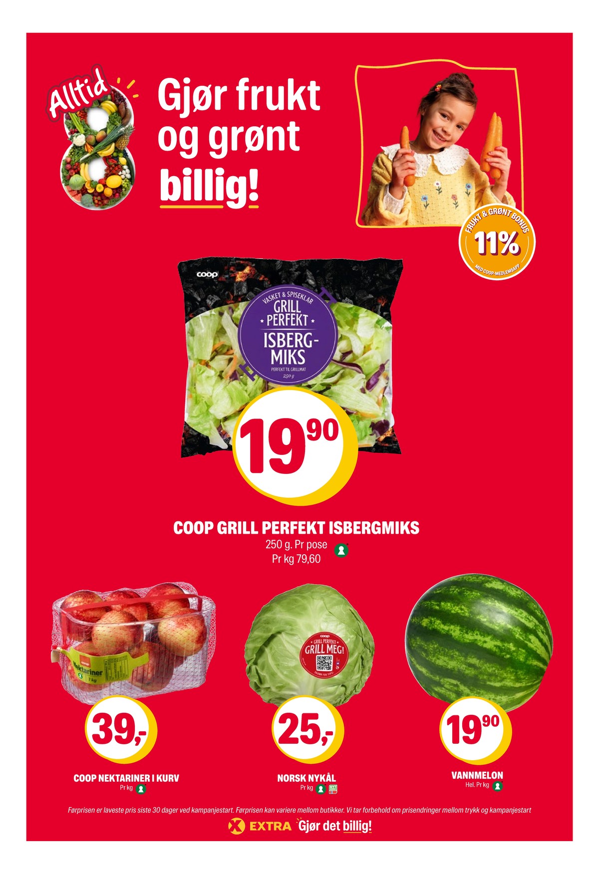 Se Coop Extra kundeavis for uge 24 på Tilbudsuken.no. Se gode tilbud på mange varer. Les kundeavisen her! Side 10
