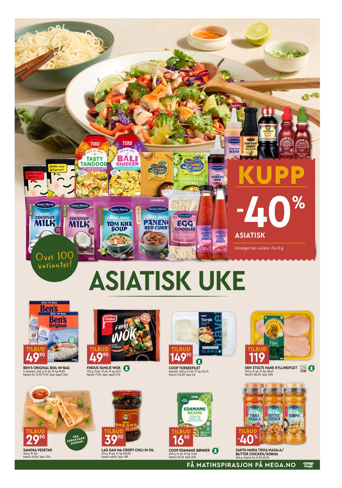 Se Coop Mega kundeavis for uge 25 på Tilbudsuken.no. Se gode tilbud på mange varer. Les kundeavisen her! Side 3