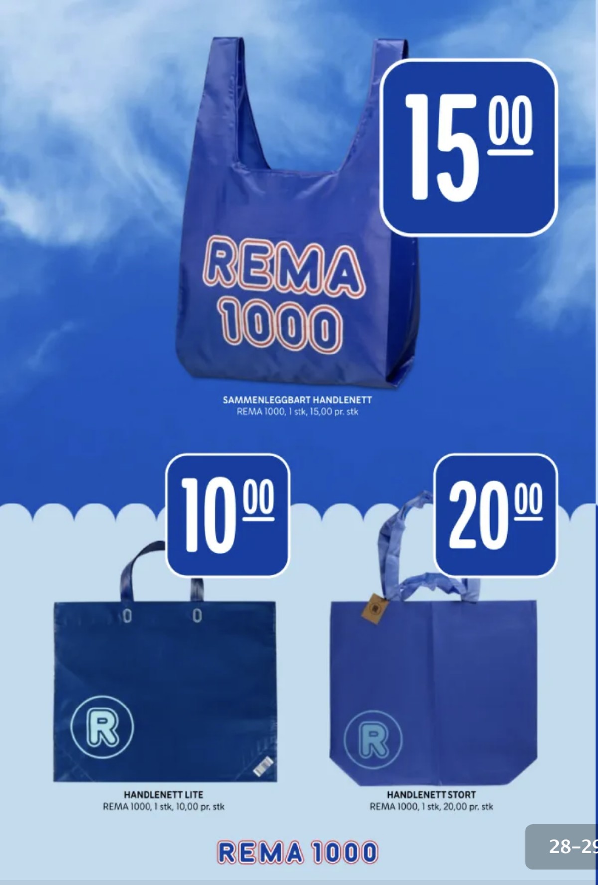 Se Rema 1000 kundeavis for uge 25 på Tilbudsuken.no. Se gode tilbud på mange varer. Les kundeavisen her! Side 28