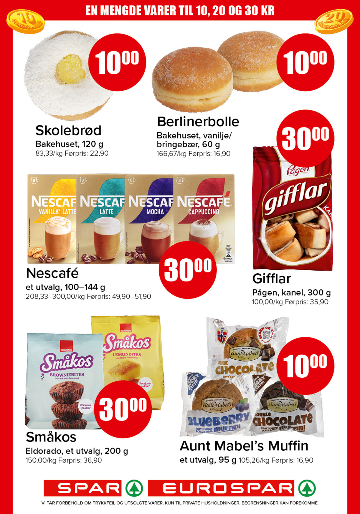 Se Spar - Eurospar kundeavis for uke 25 på Tilbudsuken.no. Se gode tilbud på mange varer, f.eks. kaker coop eller kaker coop. Les kundeavisen her! Side 11