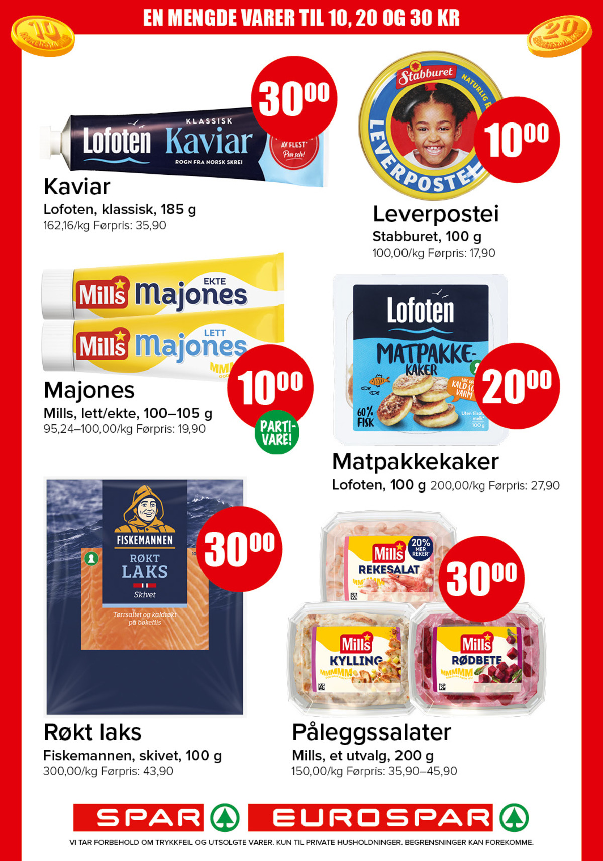 Se Spar - Eurospar kundeavis for uke 25 på Tilbudsuken.no. Se gode tilbud på mange varer, f.eks. kaviar lofoten eller leverpostei stabburet. Les kundeavisen her! Side 8