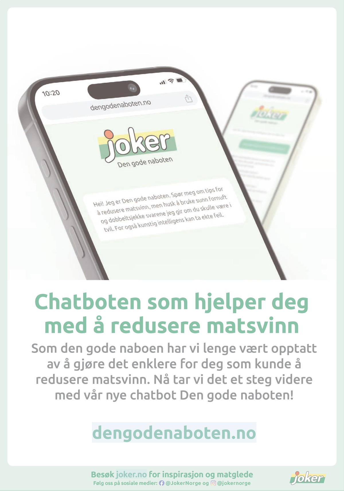 Se Joker kundeavis for uge 25 på Tilbudsuken.no. Se gode tilbud på mange varer. Les kundeavisen her! Side 28