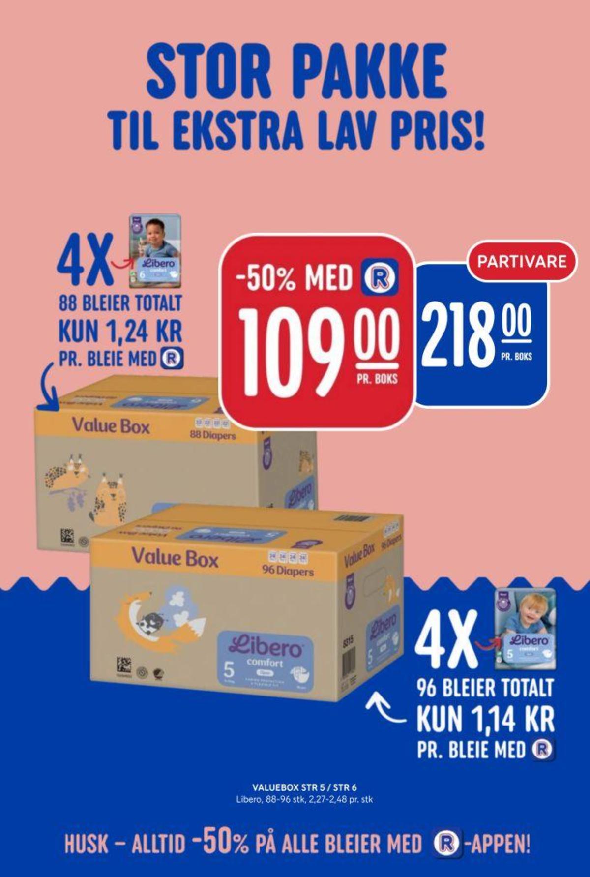 Se Rema 1000 kundeavis for uke 25 på Tilbudsuken.no. Se gode tilbud på mange varer, f.eks. bleier libero eller andre varer. Les kundeavisen her! Side 26