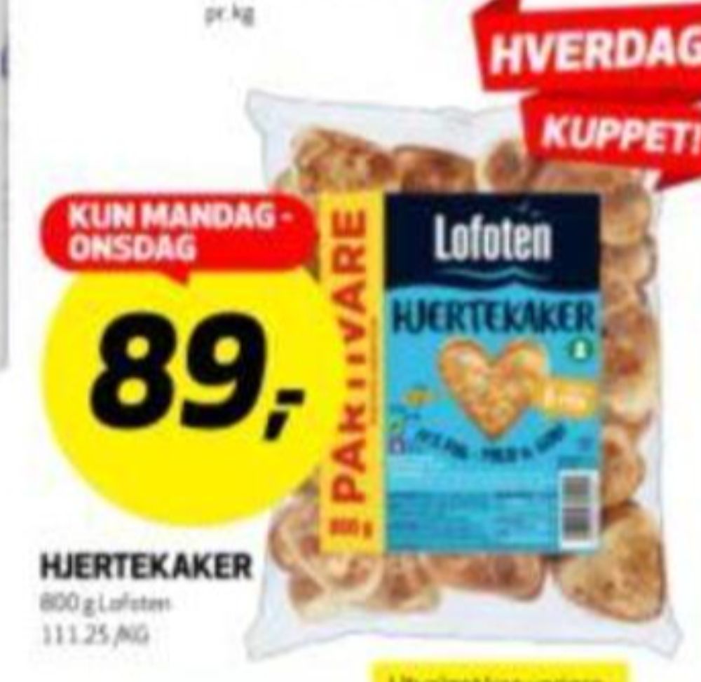 Lofoten, Fiskekaker