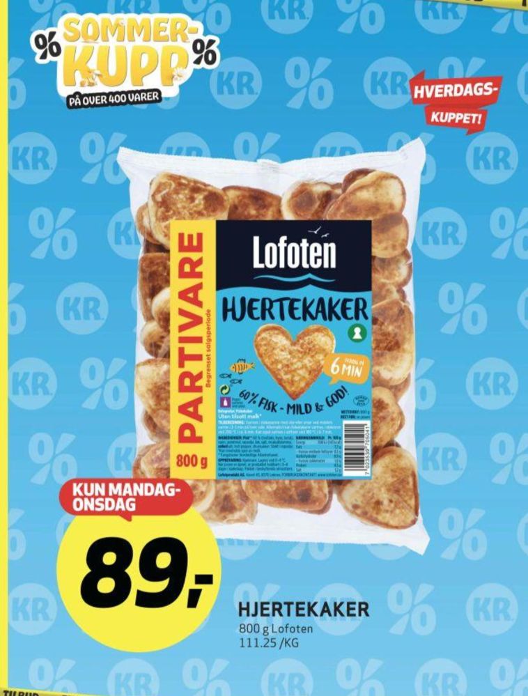 Lofoten, Fiskekaker