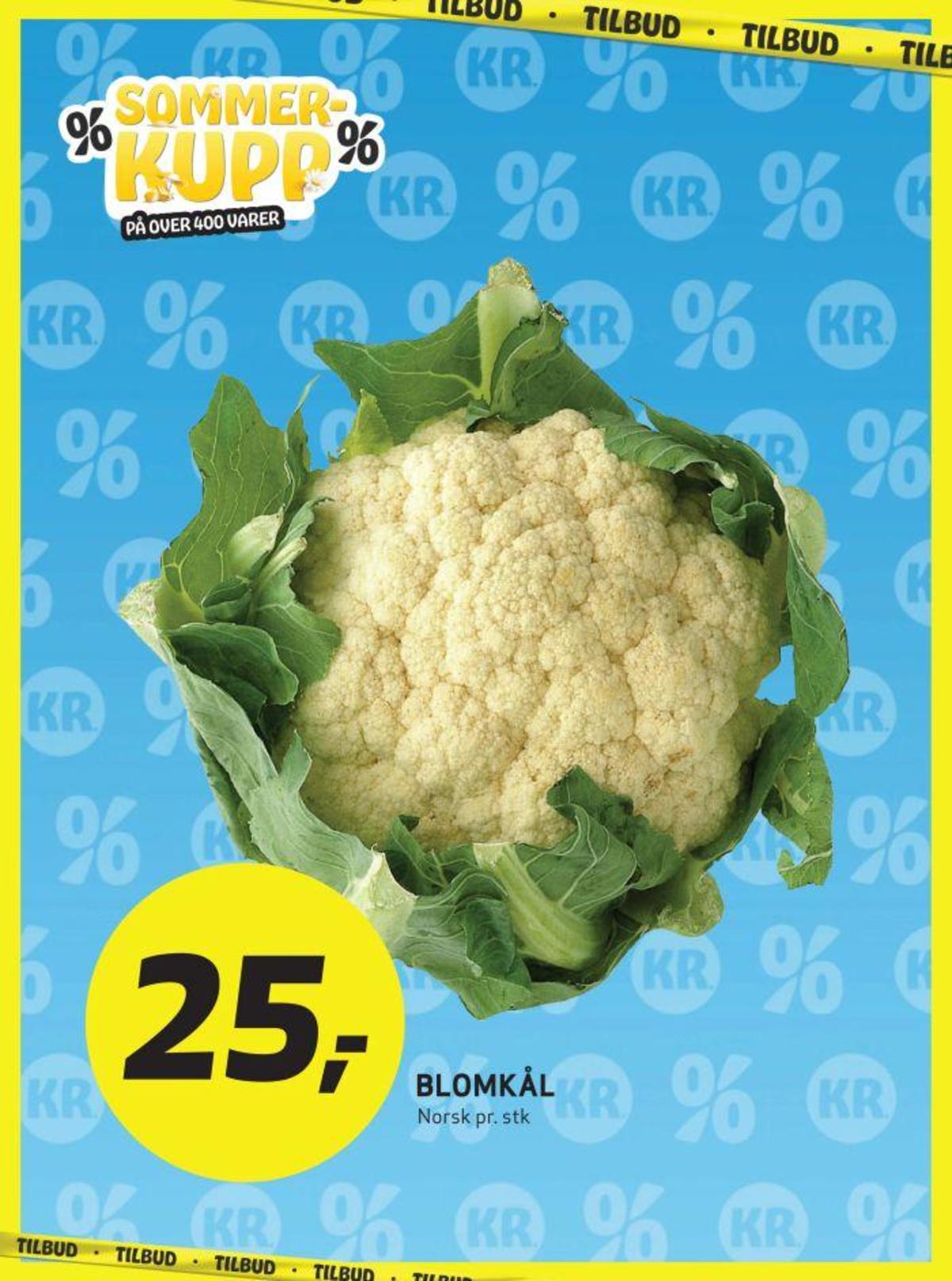 Se Bunnpris kundeavis for uke 25 på Tilbudsuken.no. Se gode tilbud på mange varer, f.eks. blomkål ukjent eller andre varer. Les kundeavisen her! Side 8