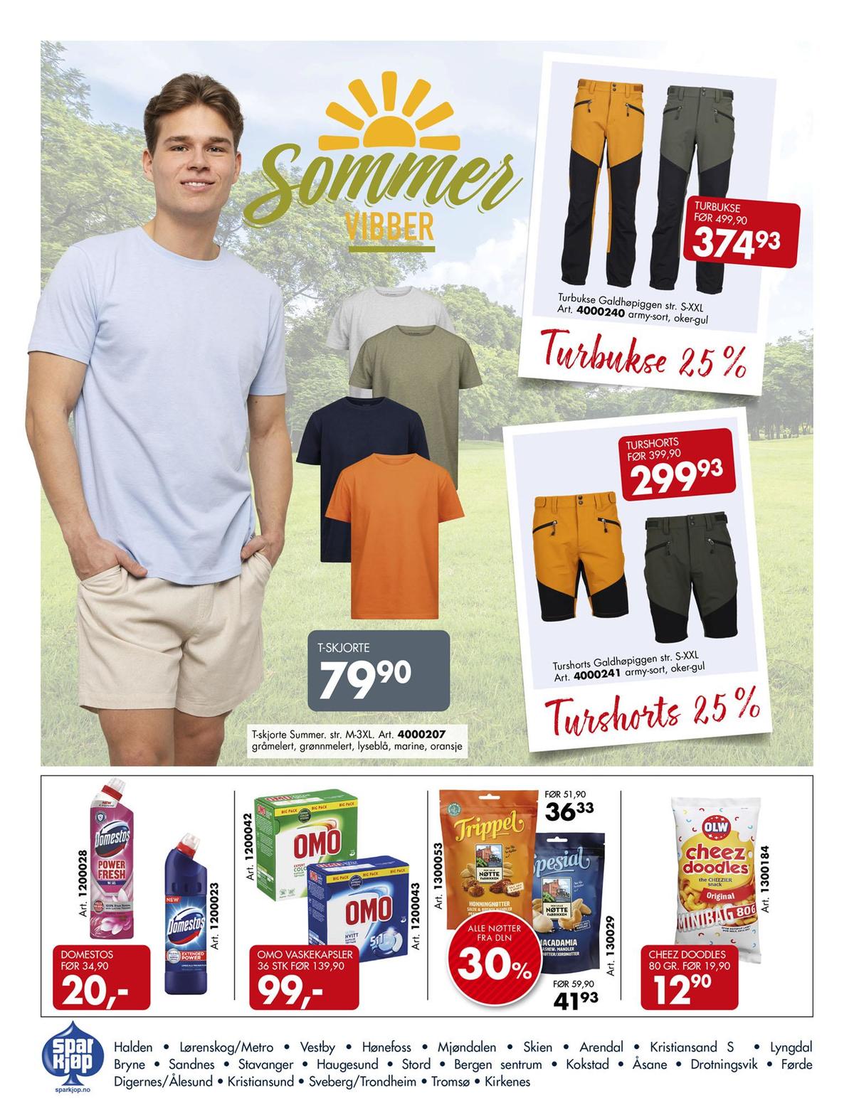 Se Sparkjøp kundeavis for uge 25 på Tilbudsuken.no. Se gode tilbud på mange varer. Les kundeavisen her! Side 8